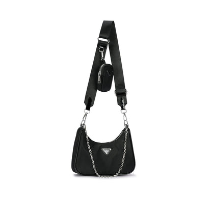 Sac Transversal Nylon avec Grande Taille et Porta-Moedas
