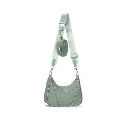 Sac Transversal Nylon avec Grande Taille et Porta-Moedas