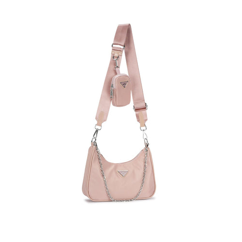 Sac Transversal Nylon avec Grande Taille et Porta-Moedas