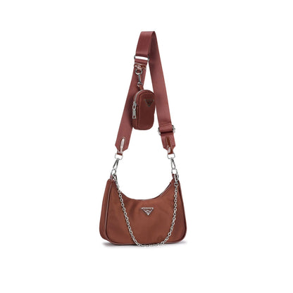 Sac Transversal Nylon avec Grande Taille et Porta-Moedas