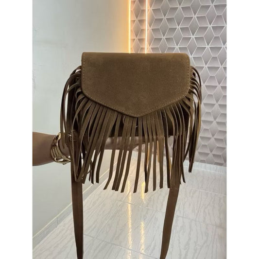Sac Transversal avec Franjas – Style Boho Chic