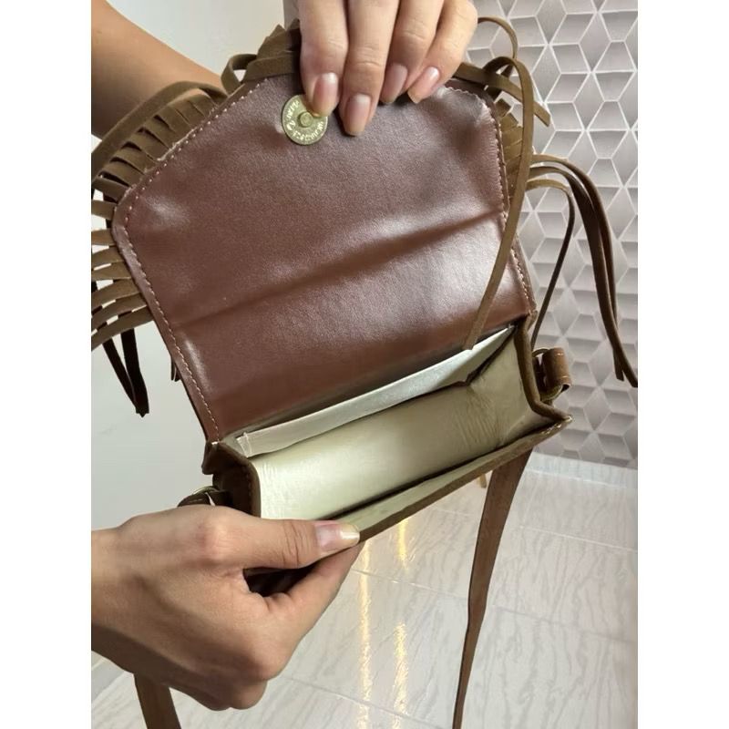 Sac Transversal avec Franjas – Style Boho Chic