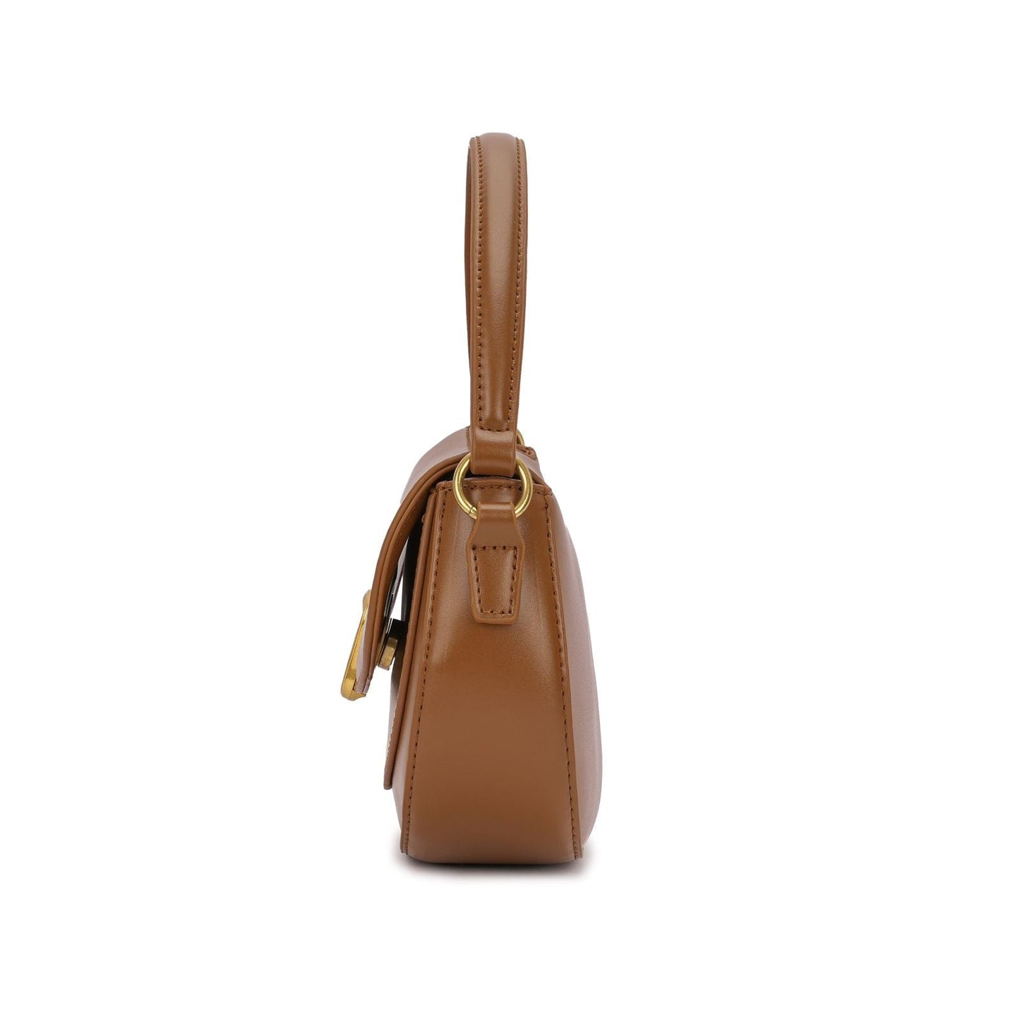 Sac Féminin avec Fecho Decorativo et Alça Curta