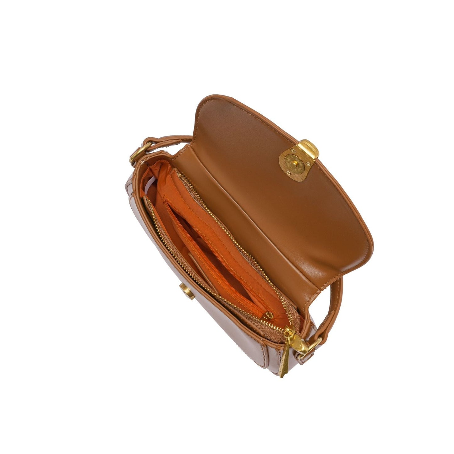 Sac Féminin avec Fecho Decorativo et Alça Curta