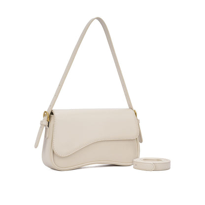 Sac Tiracolo avec Design Ondulado et Alça Ajustável
