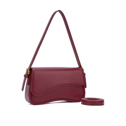 Sac Tiracolo avec Design Ondulado et Alça Ajustável