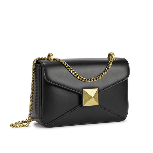 Sac Flap avec Corrente et Détails Piramidal