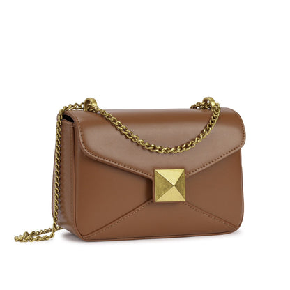 Sac Flap avec Corrente et Détails Piramidal