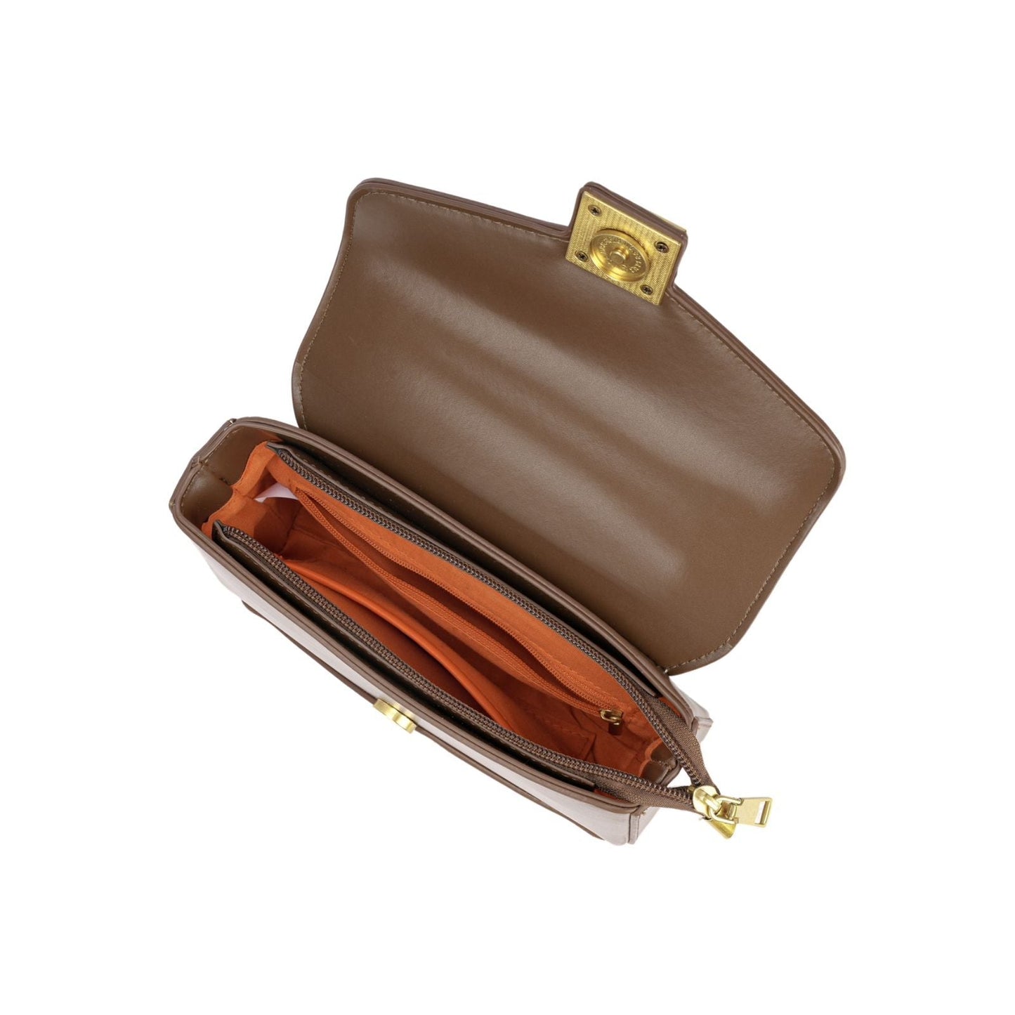 Sac Flap avec Corrente et Détails Piramidal