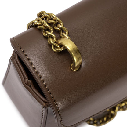 Sac Flap avec Corrente et Détails Piramidal