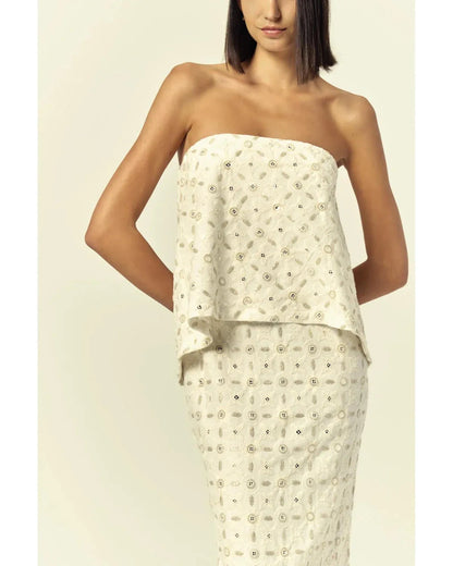 Robe Patty Blanc Cassé 