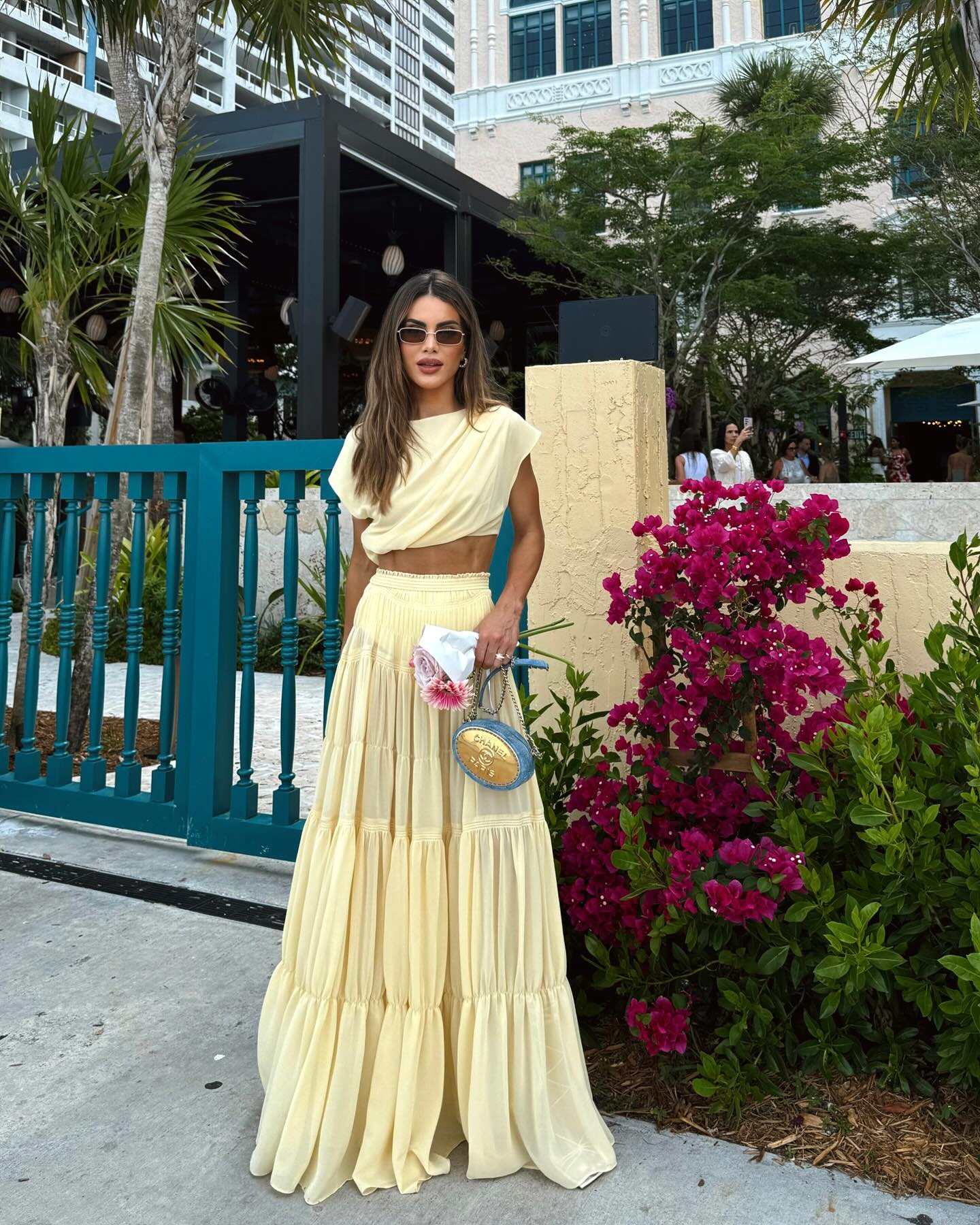 Robe Longo Aliona – Amarelo Pastel 