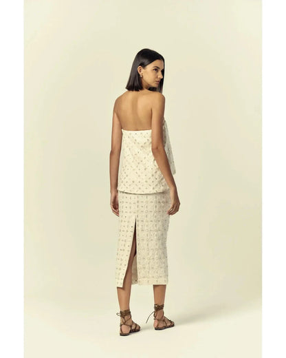 Robe Patty Blanc Cassé 