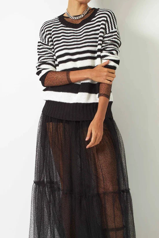 Suéter Tricot Listras Dégrade Pade D 