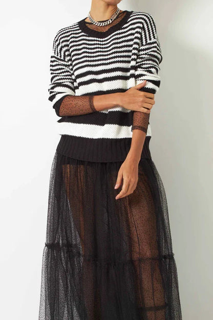 Suéter Tricot Listras Dégrade Pade D 