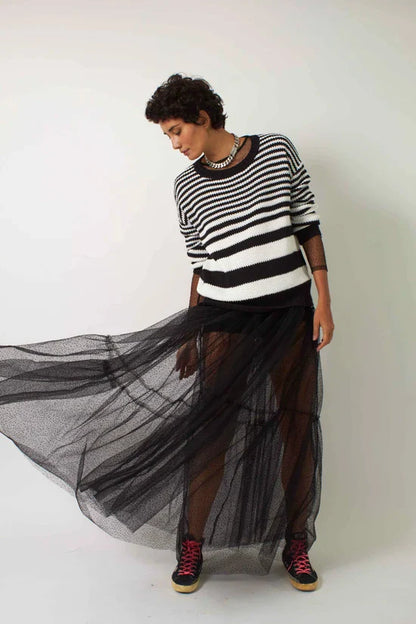 Suéter Tricot Listras Dégrade Pade D 