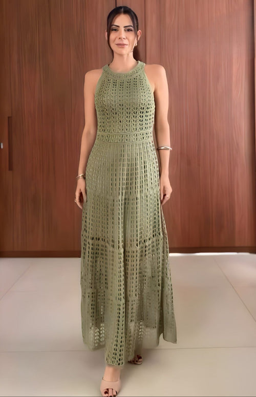 Robe Jade en Croche Premium