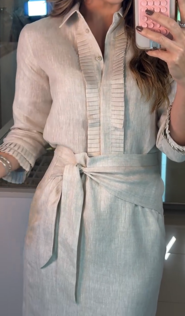 Robe Chemise en Linho 