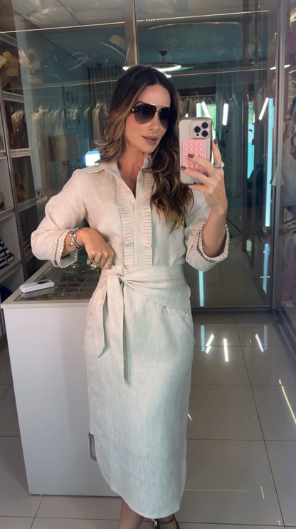 Robe Chemise en Linho 