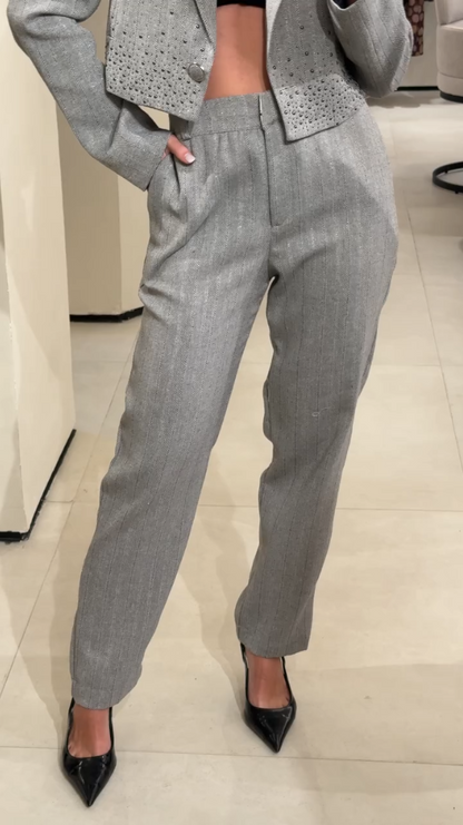 Conjunto Alfaiataria avec Strass 