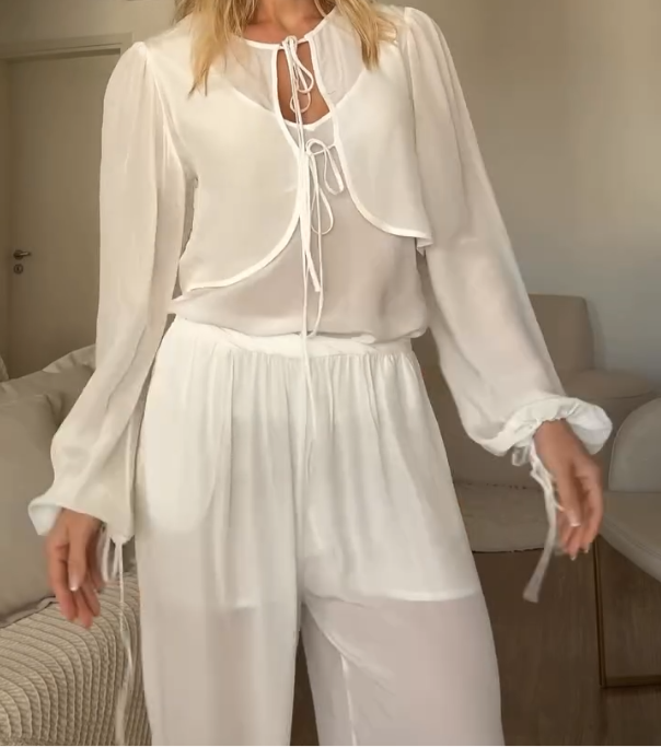 Conjunto Leonor em chiffon