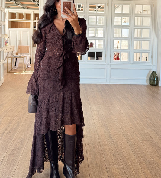 Robe Maëlys Chocolat