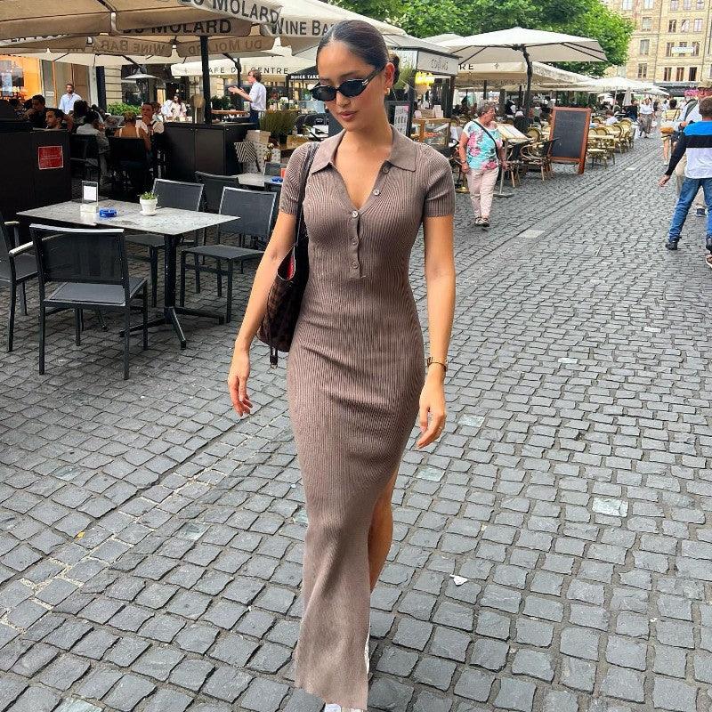 Robe Joy – Élégance décontractée dans un modèle long 