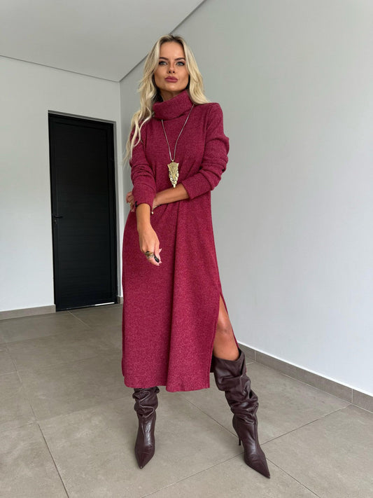 Robe Midi Tricot Marque 