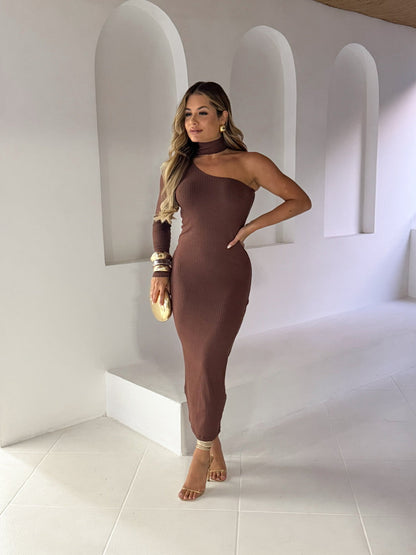 Robe mi-longue Manga Nula Cores 